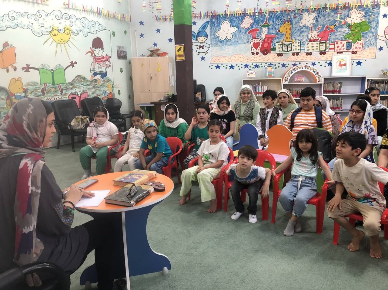 تابستان داغ مادران و فرزندان در کتابخانه‌های عمومی مازندران