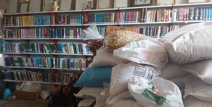 حجرهای معطر به کتاب در نیشابور/ یارمهربان همنشین خواربار بقالی شد