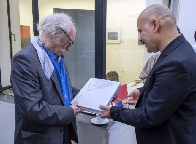 ‘Golestan Gallery’ book unveiled at an exhibition in Tehran