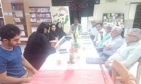 جمعخوانی کتاب در بجستان / اهدای کتاب به کتابخانه شهیدمصطفی خمینی روداب