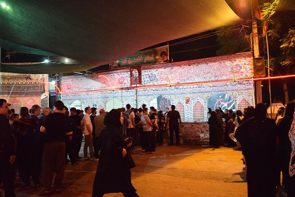 زائران کوچک اربعین میهمان موکب کانون پرورش فکری لرستان