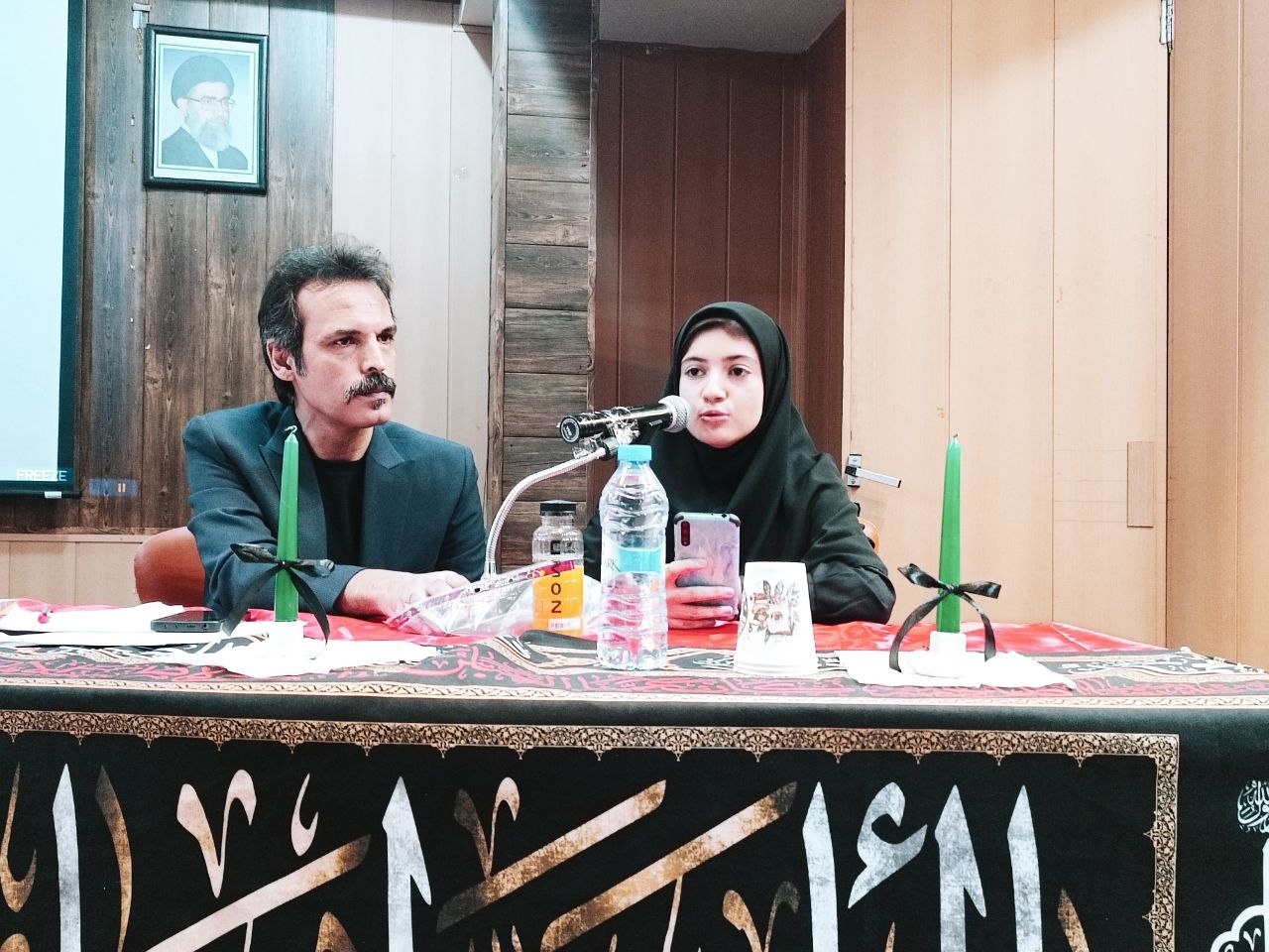 آسودهام کنج حرم دور از حواشی