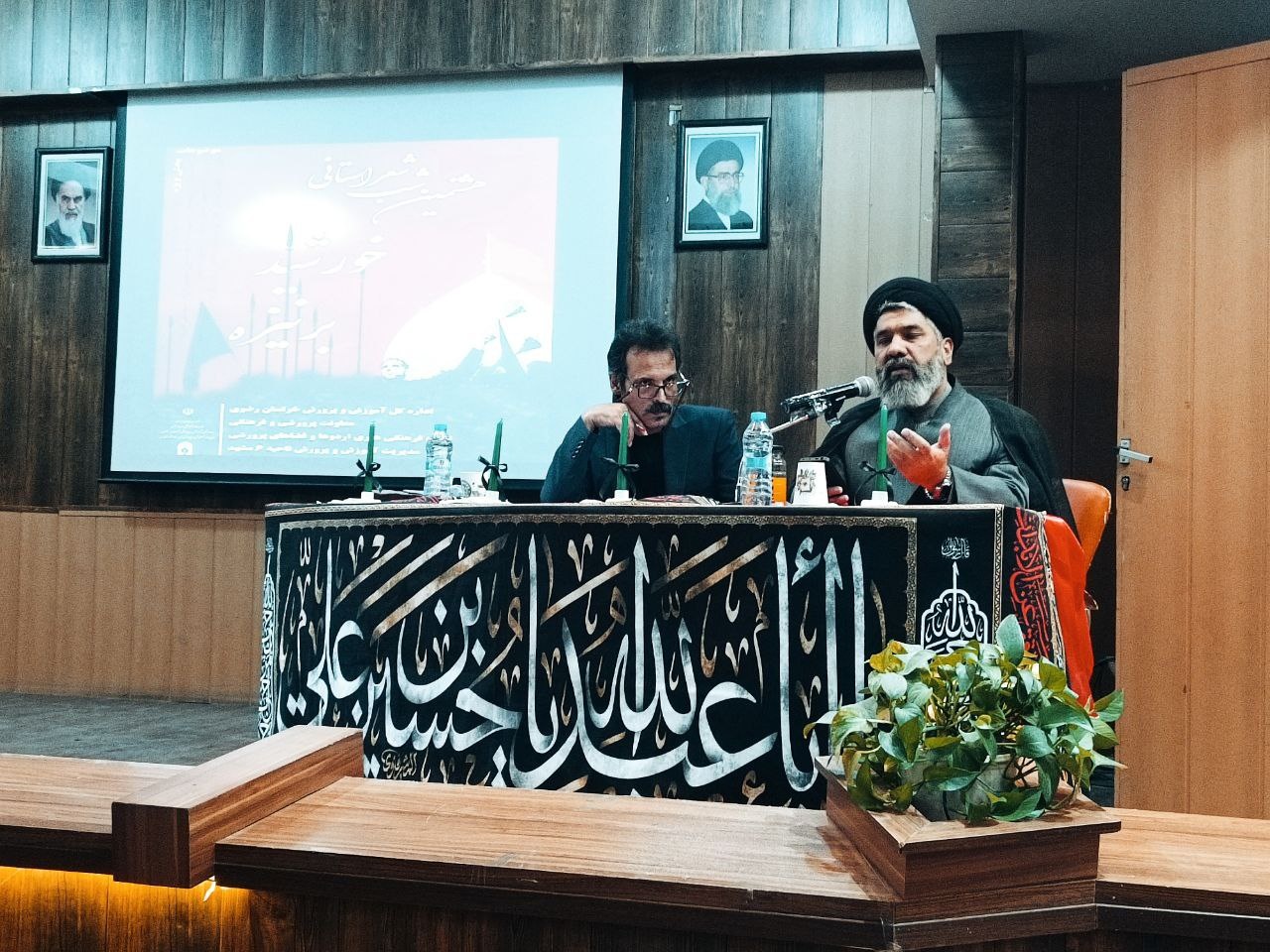 آسودهام کنج حرم دور از حواشی