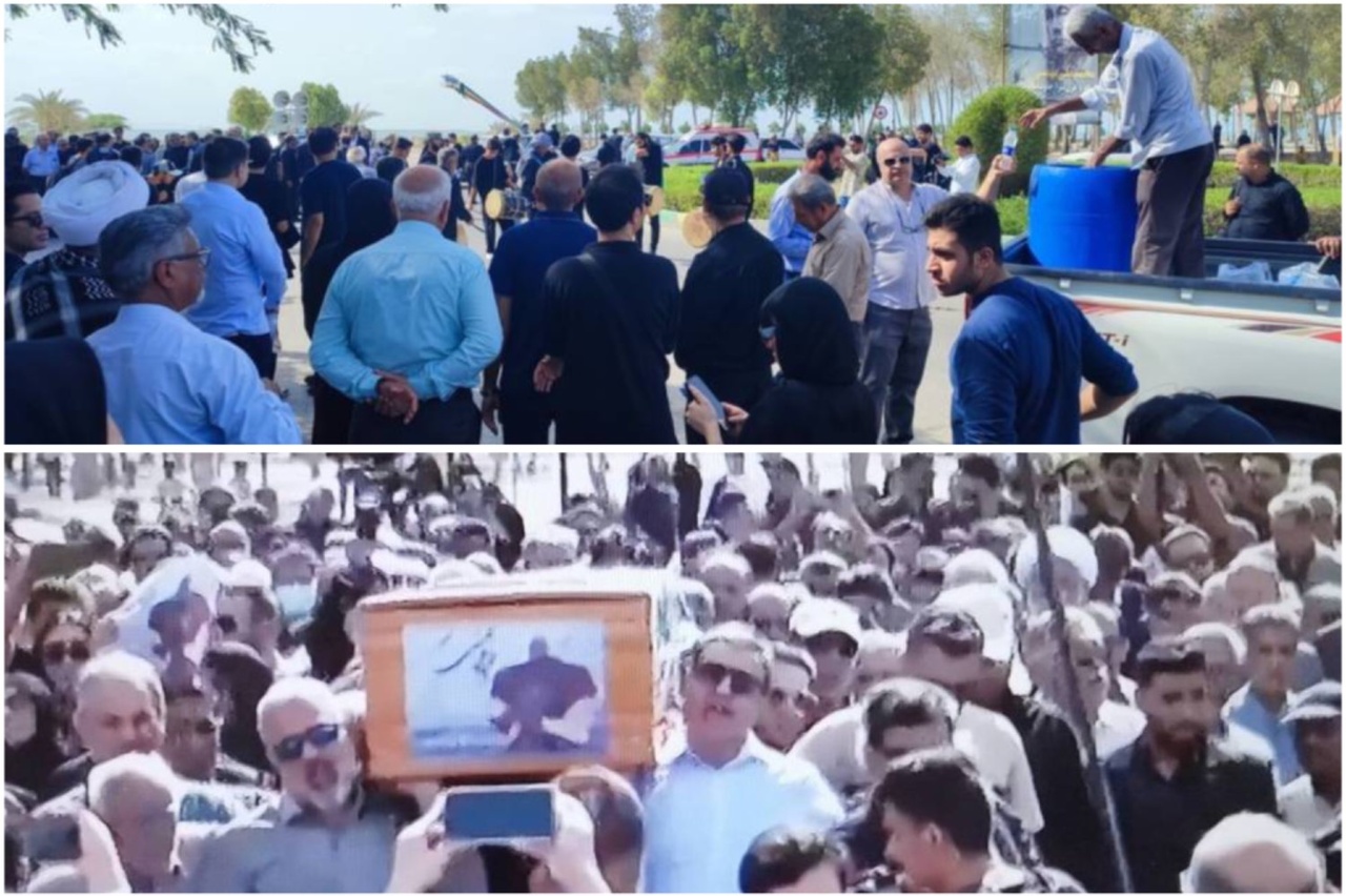 پیکر محمدعلی بهمنی در بندرعباس آرام گرفت