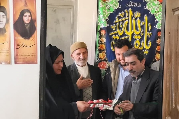 افتتاح کتابخانه‌ روستایی به همت  اهالی مسجد و فعالان فرهنگی