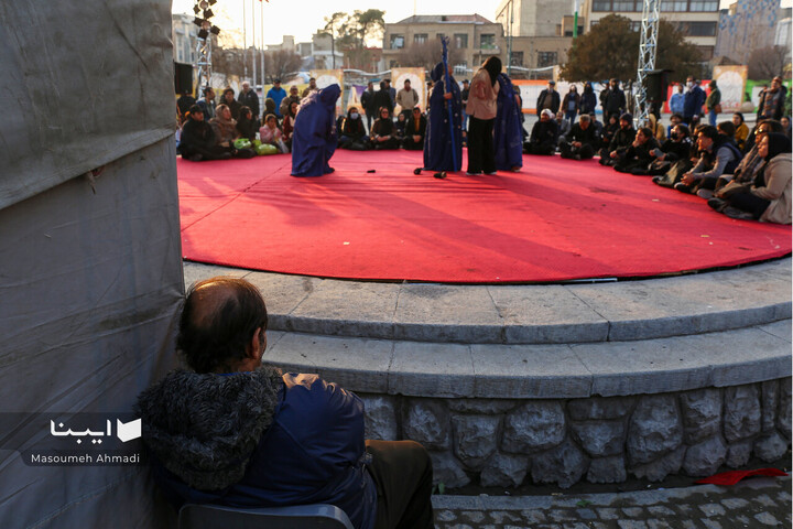 روز هشتم اجراهای خیابانی جشنواره تئاتر فجر