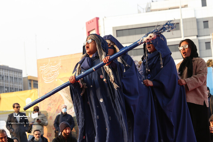 روز هشتم اجراهای خیابانی جشنواره تئاتر فجر