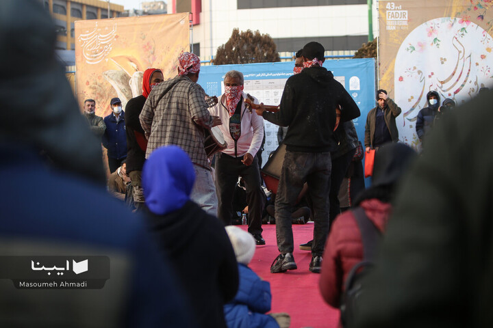 روز هشتم اجراهای خیابانی جشنواره تئاتر فجر
