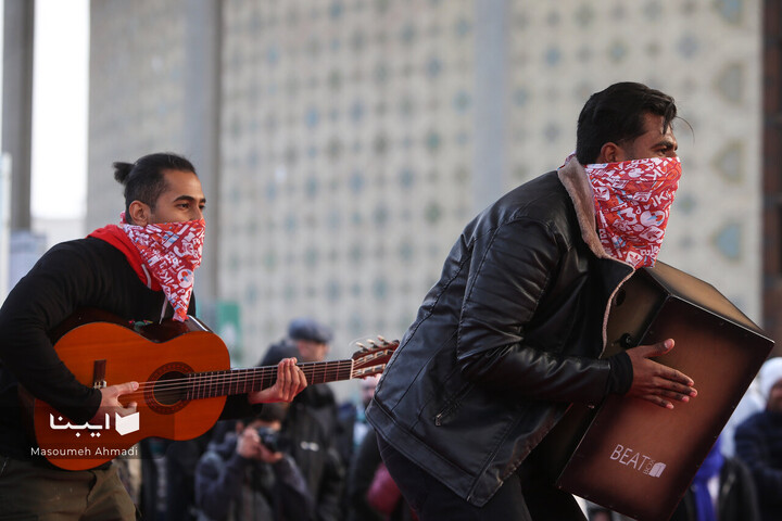 روز هشتم اجراهای خیابانی جشنواره تئاتر فجر