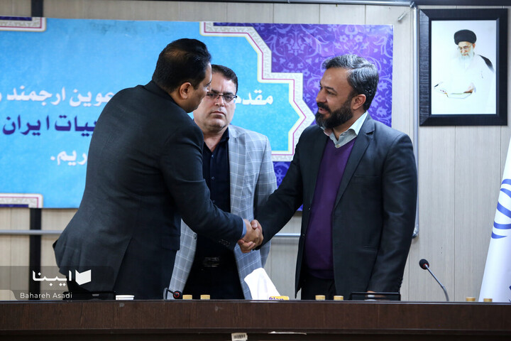 آیین تودیع و معارفه سردبیر خبرگزاری کتاب ایران