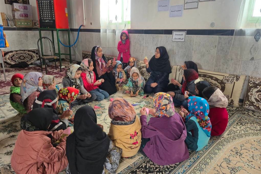 جهاد فرهنگی در روستای مرزی سربیشه