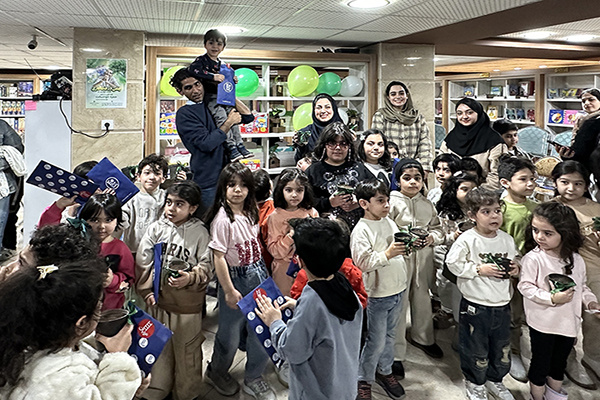 وقتی کودکان با قصهها نهال کاشتند/ آینده در «سرزمین کتاب گرگان » سبز شد