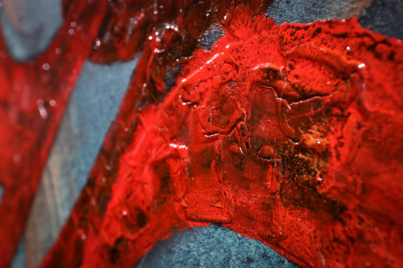 نمایشگاه آثار نقاشیخط «روایت» در مشهد برپاست