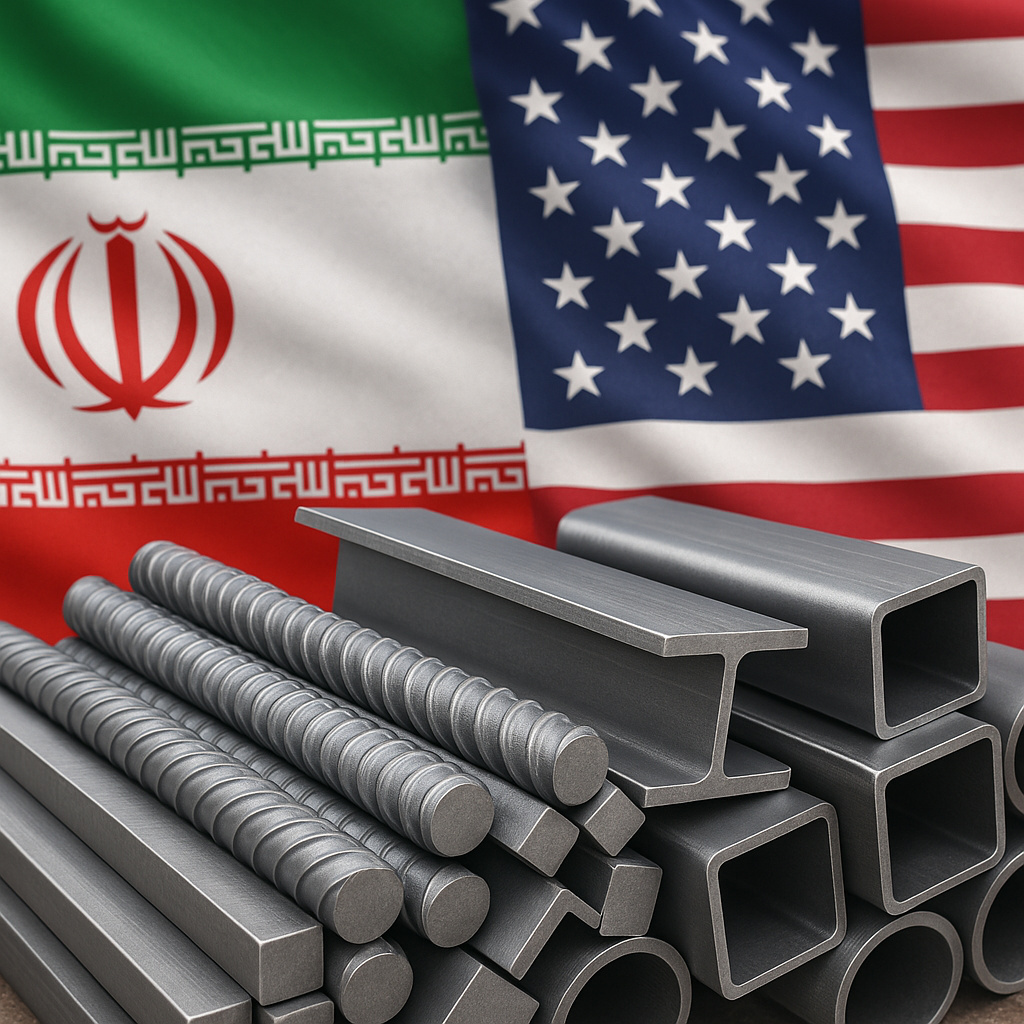 تأثیر مذاکرات ایران و آمریکا بر قیمت فولاد | نگاهی تحلیلی به آینده بازار فلزات ایران