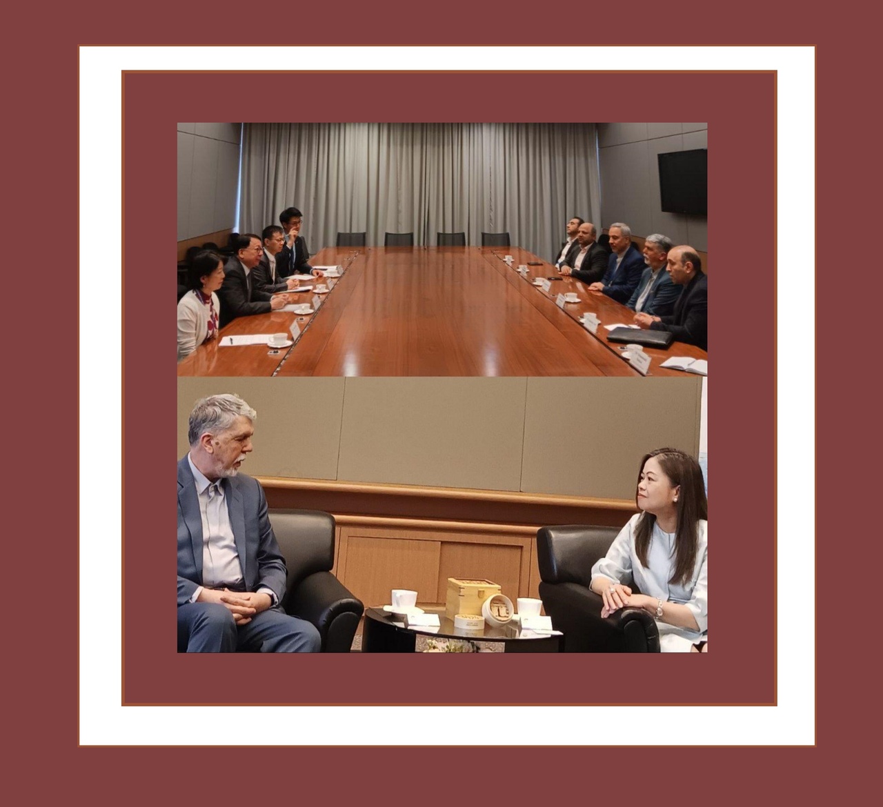 دیدار وزیر فرهنگ با مقامات عالی‌رتبه هنگ‌کنگ