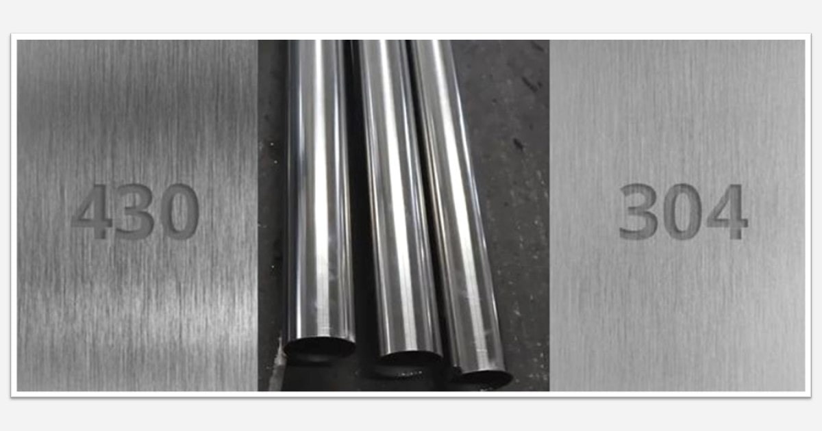 ۵ تفاوت ورق استیل ۳۰۴ و ورق استیل ۴۳۰