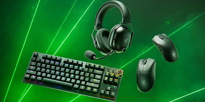 با تجهیزات ریزر حرفه‌ای بازی کن! نقد و بررسی کیبورد، موس و هدست ریزر