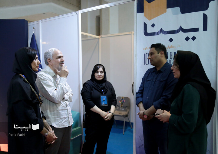 بازدید احمد مسجد جامعی از ایبنا