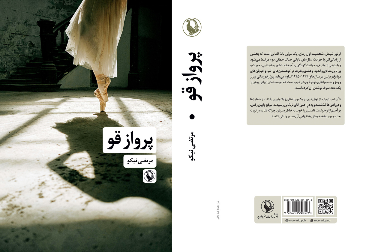 رمان «پرواز قو» رهسپار بازار کتاب شد