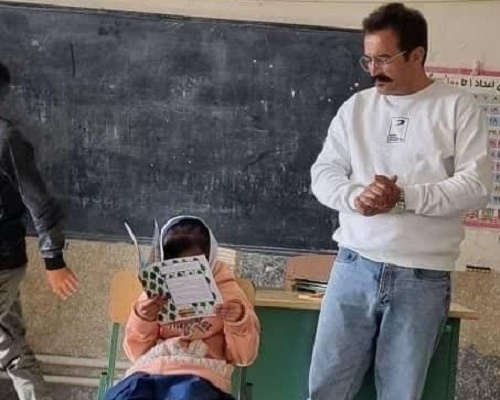 «حاجتآقا» به همت مروج کتاب، کتابخانهدار شد