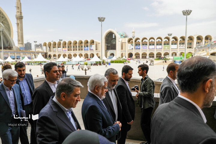 بازدید معاون اول رئیس جمهور از نمایشگاه کتاب