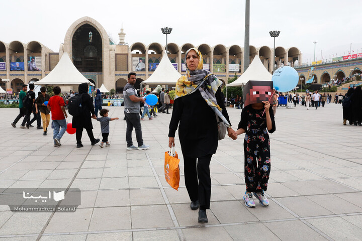 حضور مردم در نهمین روز نمایشگاه کتاب