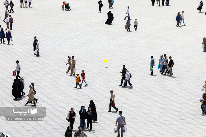 حضور مردم در نهمین روز نمایشگاه کتاب