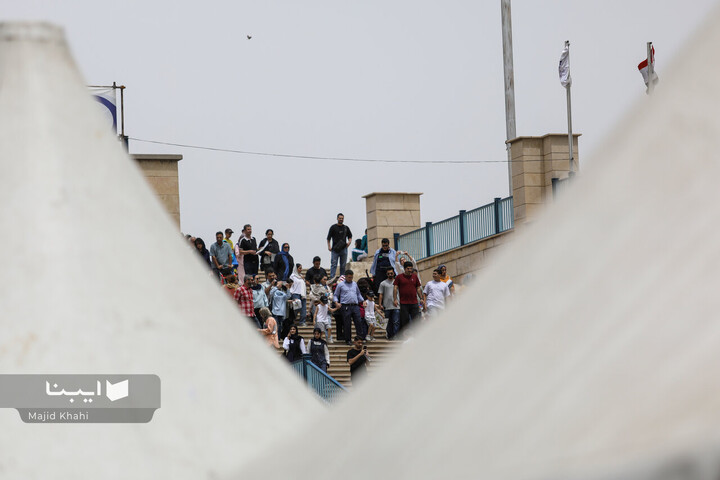 حضور مردم در نهمین روز نمایشگاه کتاب