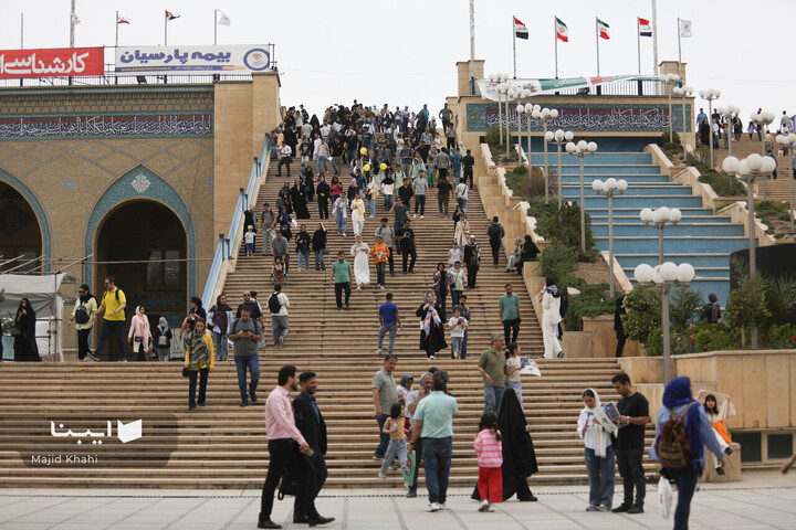 حضور مردم در نهمین روز نمایشگاه کتاب