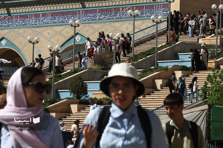 حضور مردم در نهمین روز نمایشگاه کتاب