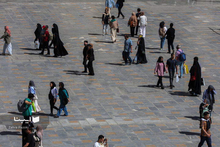 حضور مردم در نهمین روز نمایشگاه کتاب