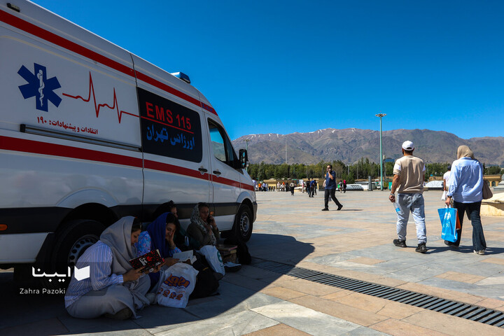 حضور مردم در نهمین روز نمایشگاه کتاب