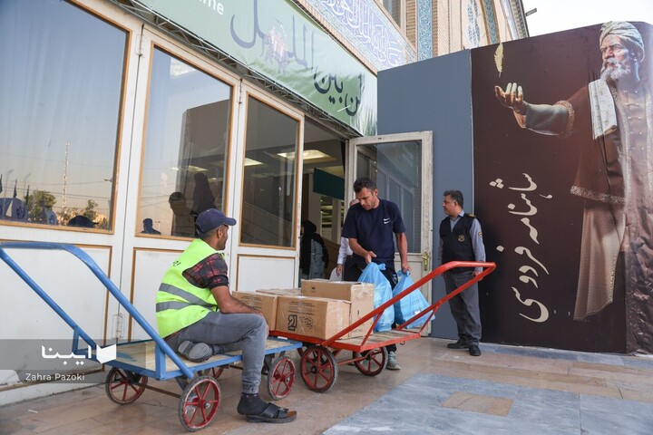 لحظات پایانی نمایشگاه کتاب