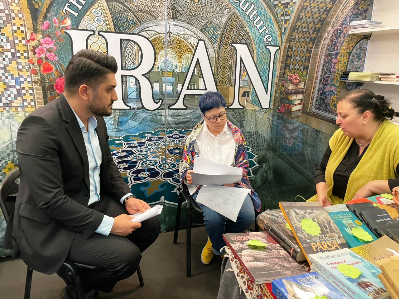 Iran attends 27th Tbilisi Int'l Book Fair