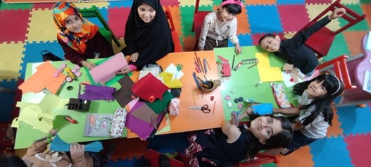 کتابخوانی لذتبخش در باشگاه کتابخوانی کودک خلاق