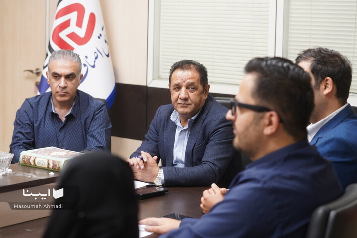 نشست خبری رئیس اتحادیه چاپخانه‌داران تهران