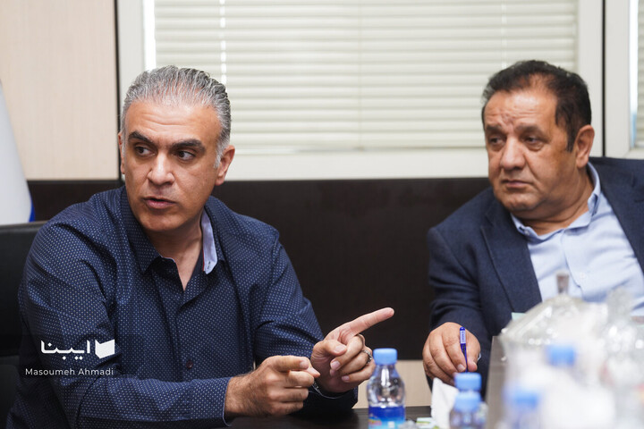 نشست خبری رئیس اتحادیه چاپخانه‌داران تهران