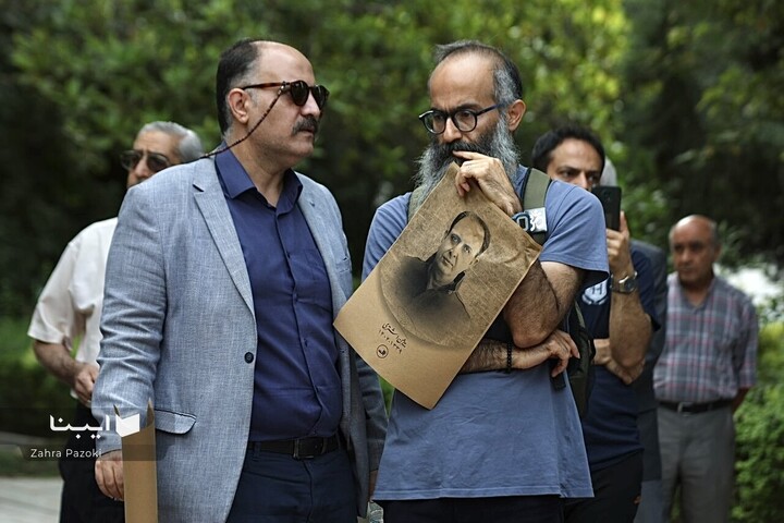 مراسم تشییع پیکر بیژن اشتری
