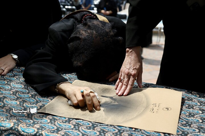 مراسم تشییع پیکر بیژن اشتری