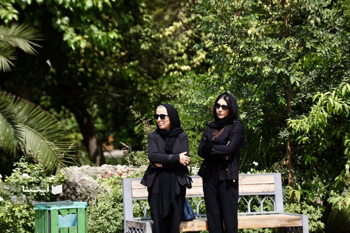 مراسم تشییع پیکر بیژن اشتری