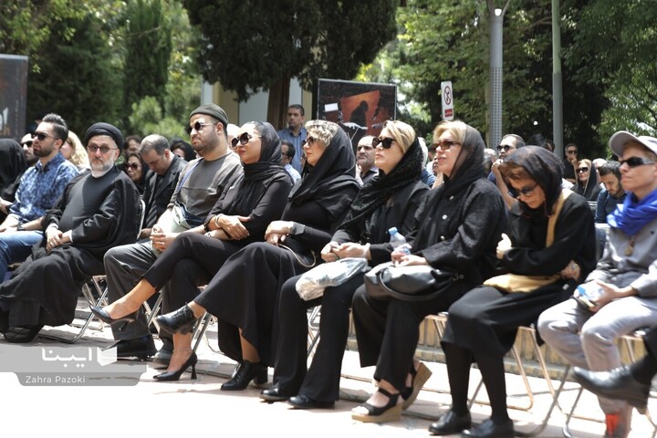 مراسم تشییع پیکر بیژن اشتری