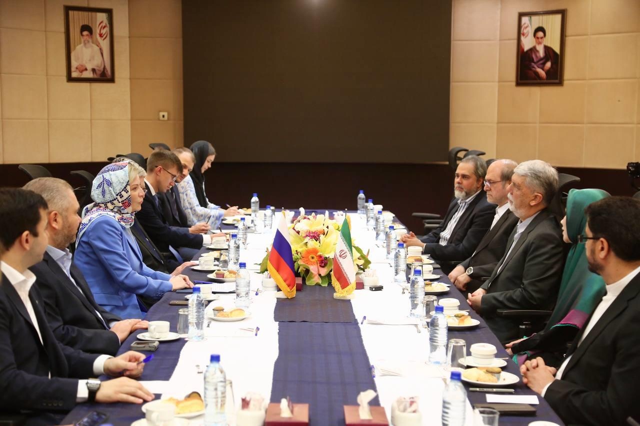 دیدار وزرای فرهنگ ایران و روسیه