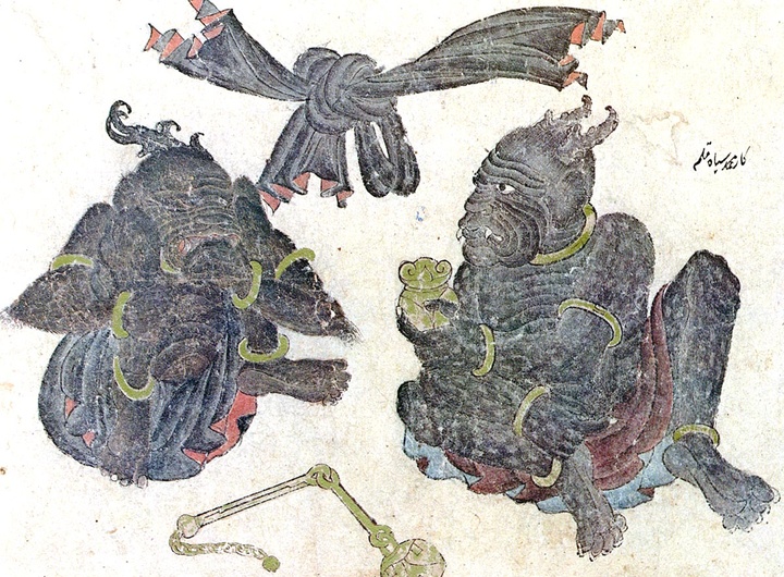 شناختنامۀ دیوها و دیگر اشرار و زیان‌کارانِ فرهنگ ایران