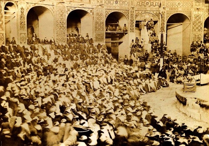 عزاداری در چال حصار و تکیه دولت