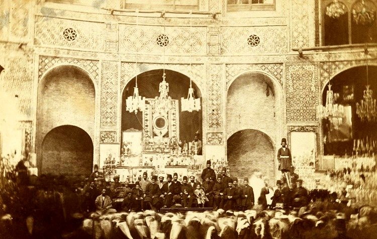 عزاداری در چال حصار و تکیه دولت