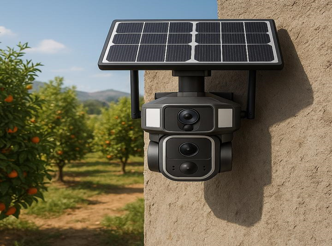 دوربین مداربسته خورشیدی سیم کارتی نسل جدید دوربین مداربسته!