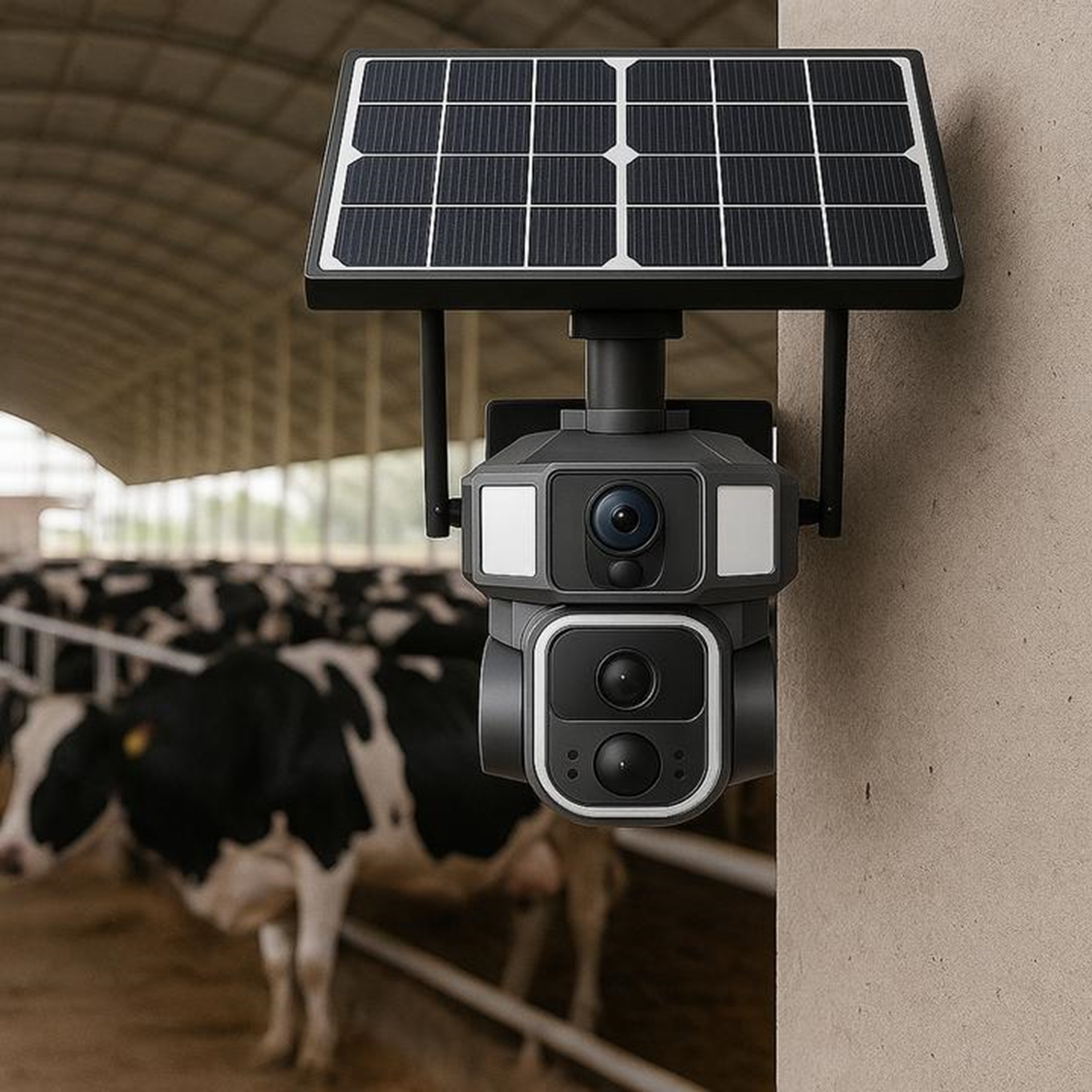 دوربین مداربسته خورشیدی سیم کارتی نسل جدید دوربین مداربسته!