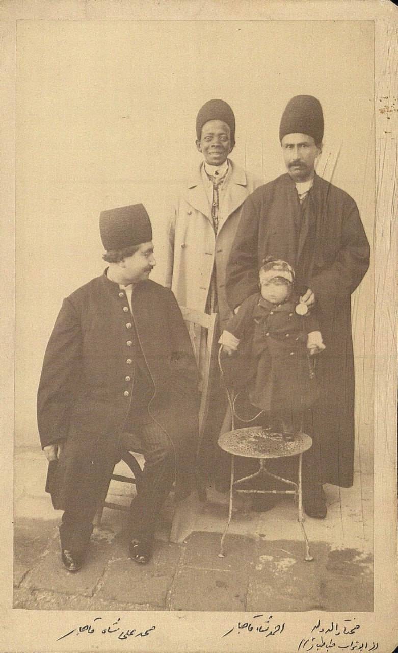محمدعلی شاه، احمدشاه و مختارالدوله محمدعلی شاه، احمدشاه و مختارالدوله