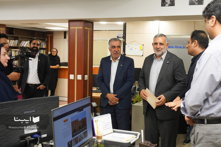 بازدید معاون امور فرهنگی وزیر فرهنگ از ایبنا