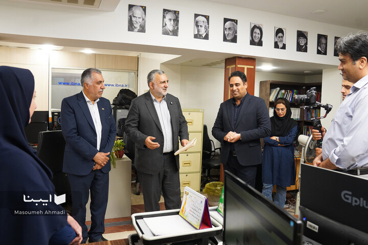 بازدید معاون امور فرهنگی وزیر فرهنگ از ایبنا